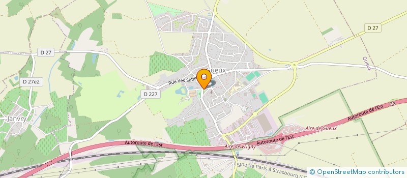 localisation de l'entreprise MONSIEUR LOIC MOBUCHON  GUEUX