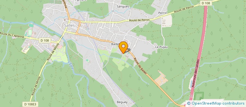 localisation de l'entreprise MONSIEUR LOIC MOISSONNIER  SALLES