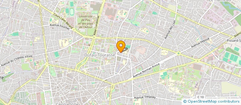localisation de l'entreprise MONSIEUR LOIC MONNET à PAU