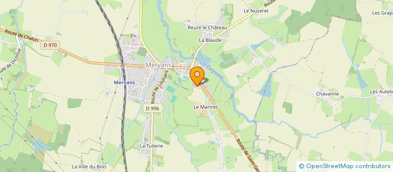 localisation de l'entreprise MONSIEUR LOIC MONTANT  MERVANS