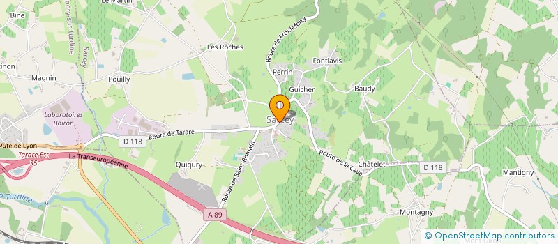 localisation de l'entreprise MONSIEUR LOIC MONTESINOS  SARCEY