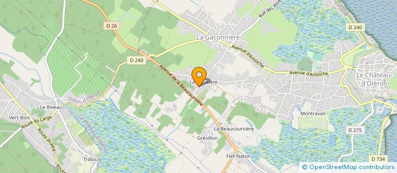 localisation de l'entreprise MONSIEUR LOIC MOQUAY à LE CHATEAU-D'OLERON
