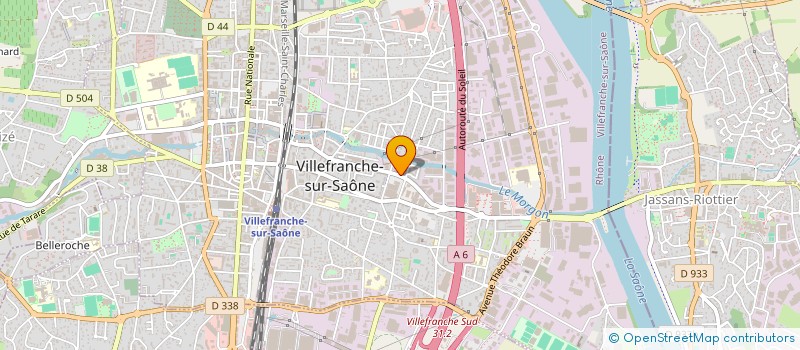localisation de l'entreprise MONSIEUR LOIC MOREIRA à VILLEFRANCHE-SUR-SAONE