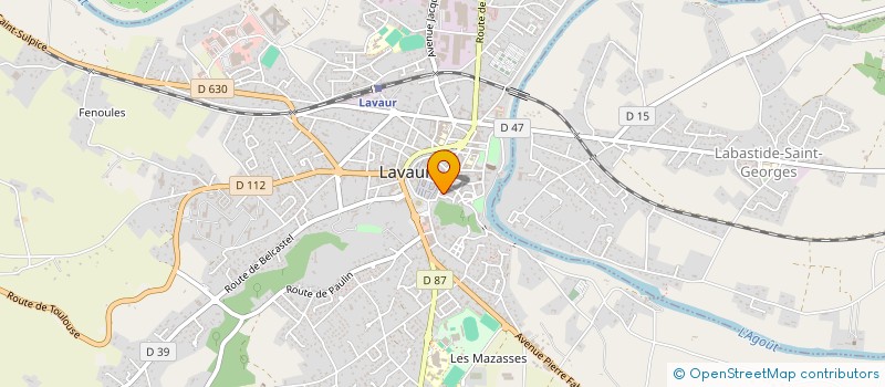 localisation de l'entreprise MONSIEUR LOIC MORERA  LAVAUR