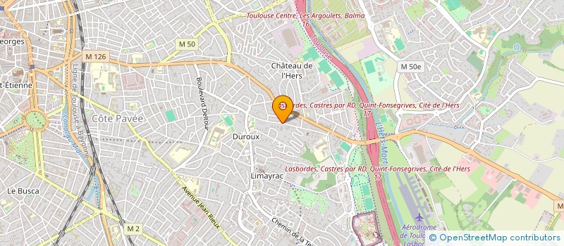 localisation de l'entreprise MONSIEUR LOIC MOUREY  TOULOUSE