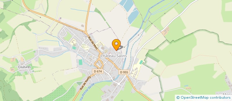 localisation de l'entreprise MONSIEUR LOIC MOUSSOUX  CHATEAU-SALINS