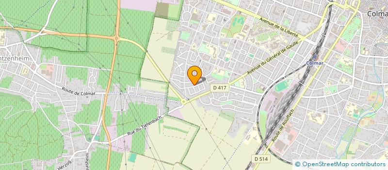 localisation de l'entreprise MONSIEUR LOIC MUNDINGER  COLMAR