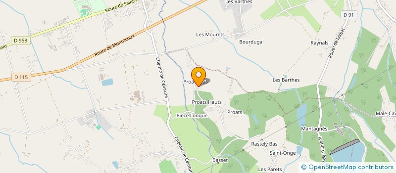 localisation de l'entreprise MONSIEUR LOIC N'GAKOUTOU  LEOJAC