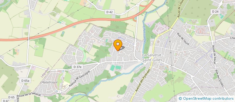 localisation de l'entreprise MONSIEUR LOIC NAVARRO  LA SALVETAT-SAINT-GILLES