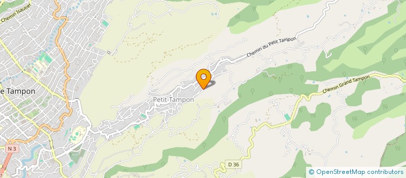 localisation de l'entreprise MONSIEUR LOIC NAYAGOM  LE TAMPON