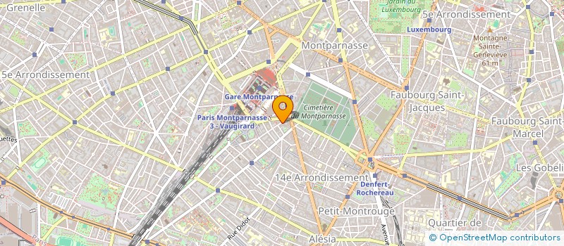 localisation de l'entreprise MONSIEUR LOIC NELSON  PARIS
