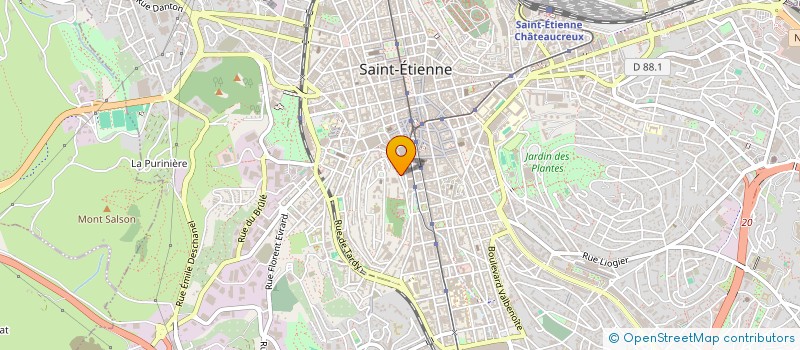 localisation de l'entreprise MONSIEUR LOIC NIWA à SAINT-ETIENNE