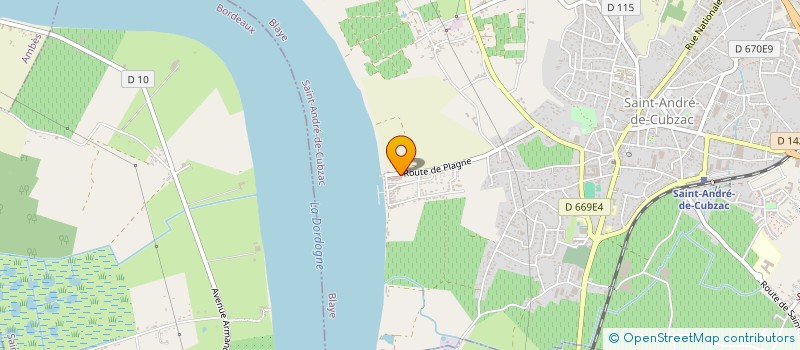 localisation de l'entreprise MONSIEUR LOIC NORMANDIN  LAPOUYADE