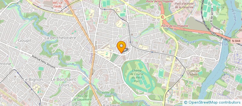 localisation de l'entreprise MONSIEUR LOIC NOUMBI MENJUI à NANTES