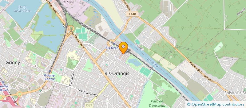 localisation de l'entreprise MONSIEUR LOIC OBERTAN à RIS-ORANGIS