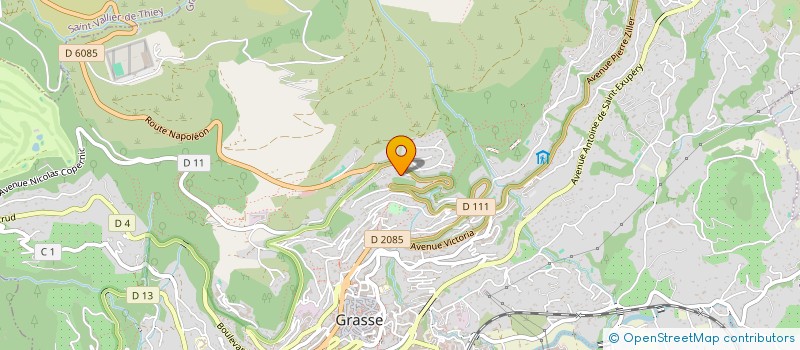 localisation de l'entreprise MONSIEUR LOIC OESCHGER à GRASSE