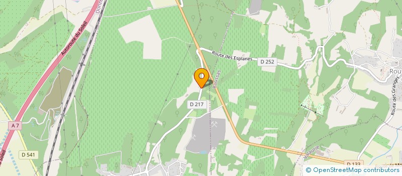 localisation de l'entreprise MONSIEUR LOIC ONCINS  LES GRANGES-GONTARDES