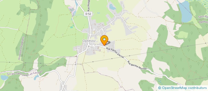 localisation de l'entreprise MONSIEUR LOIC OREO  OPTEVOZ