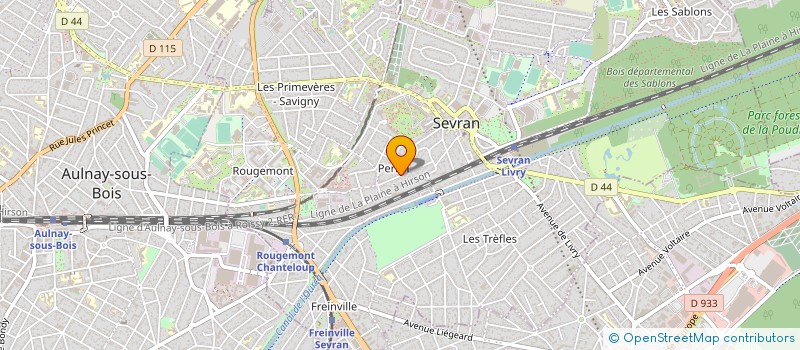 localisation de l'entreprise MONSIEUR LOIC ORRIERE à SEVRAN