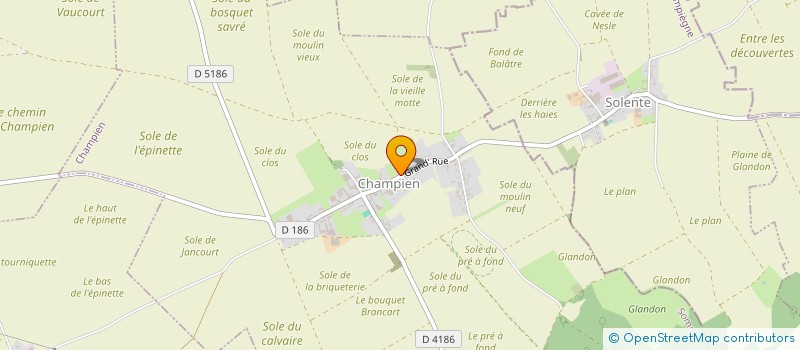 localisation de l'entreprise MONSIEUR LOIC PAIRAUD  CARREPUIS