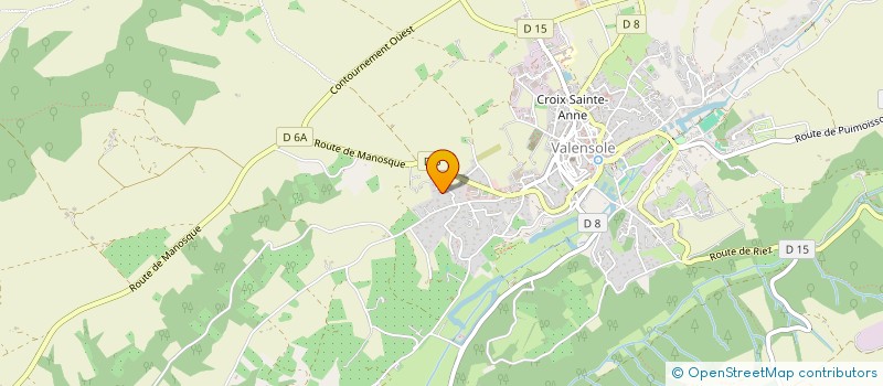 localisation de l'entreprise MONSIEUR LOIC PALMA à VALENSOLE