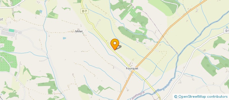 localisation de l'entreprise MONSIEUR LOIC PAOLETTI  CASTELSAGRAT