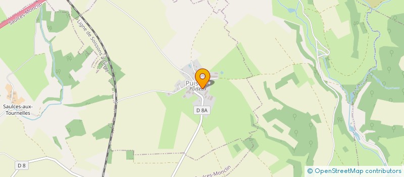 localisation de l'entreprise MONSIEUR LOIC PAQUET  PUISEUX