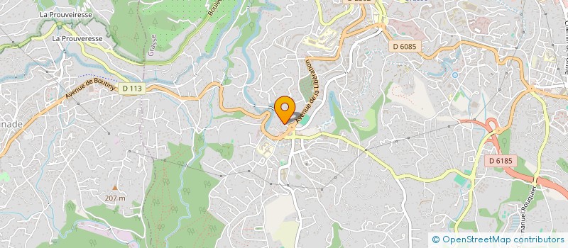 localisation de l'entreprise MONSIEUR LOIC PARADIS à GRASSE
