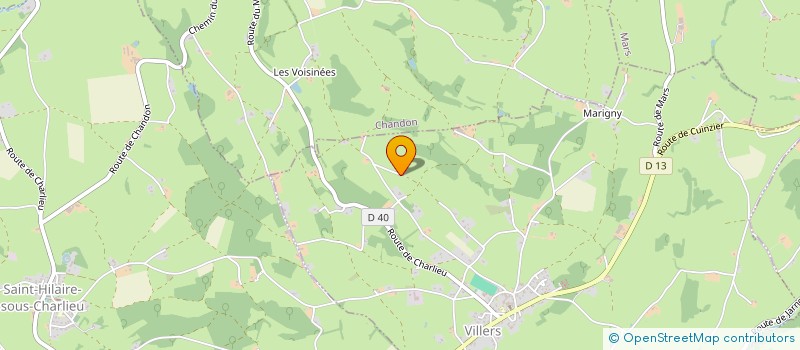 localisation de l'entreprise MONSIEUR LOIC PARDON  VILLERS