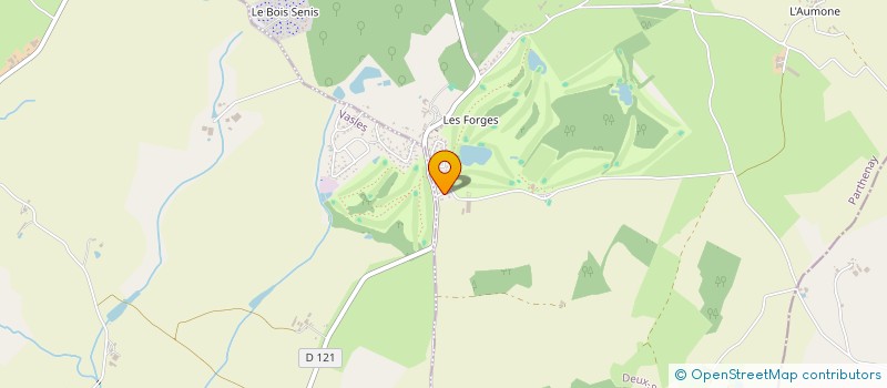 localisation de l'entreprise MONSIEUR LOIC PARNAUDEAU  LES FORGES