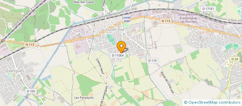 localisation de l'entreprise MONSIEUR LOIC PARRA  LUNEL-VIEL