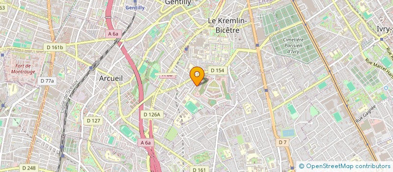 localisation de l'entreprise MONSIEUR LOIC PARUTA  LE KREMLIN-BICETRE