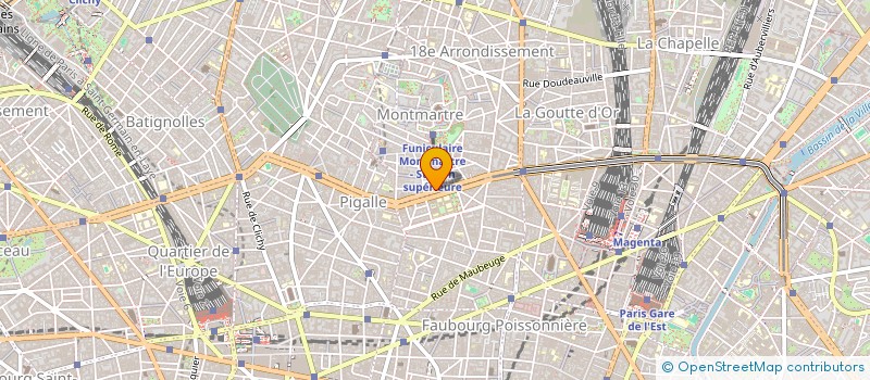 localisation de l'entreprise MONSIEUR LOIC PARVERIE  PARIS 18