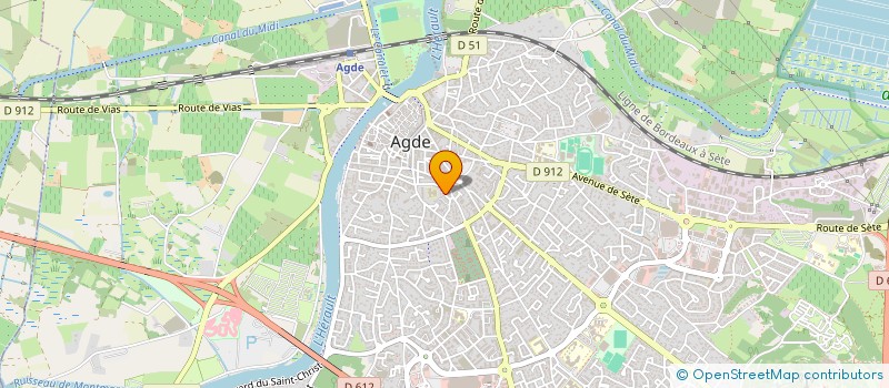 localisation de l'entreprise MONSIEUR LOIC PASCUAL à AGDE