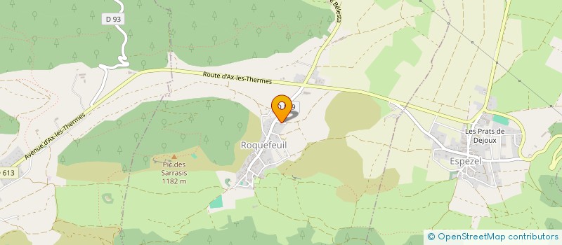 localisation de l'entreprise MONSIEUR LOIC PASQUIER  ROQUEFEUIL