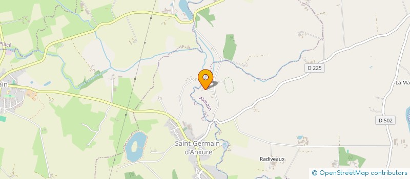 localisation de l'entreprise MONSIEUR LOIC PAUCHARD  SAINT-GERMAIN-LE-FOUILLOUX