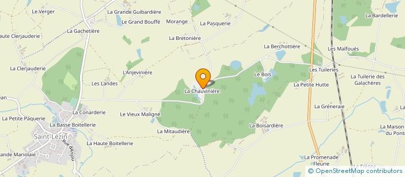 localisation de l'entreprise MONSIEUR LOIC PAUVERT à CHEMILLE-EN-ANJOU