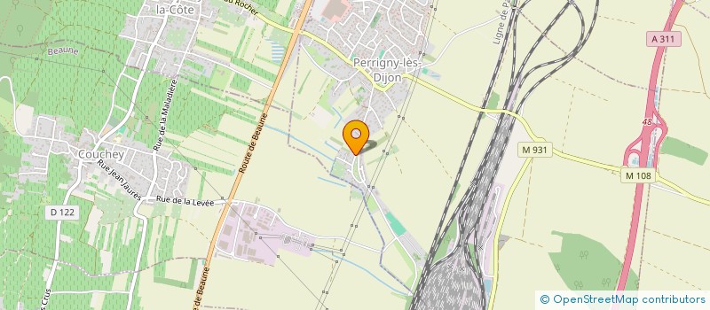 localisation de l'entreprise MONSIEUR LOIC PAYET  PERRIGNY-LES-DIJON