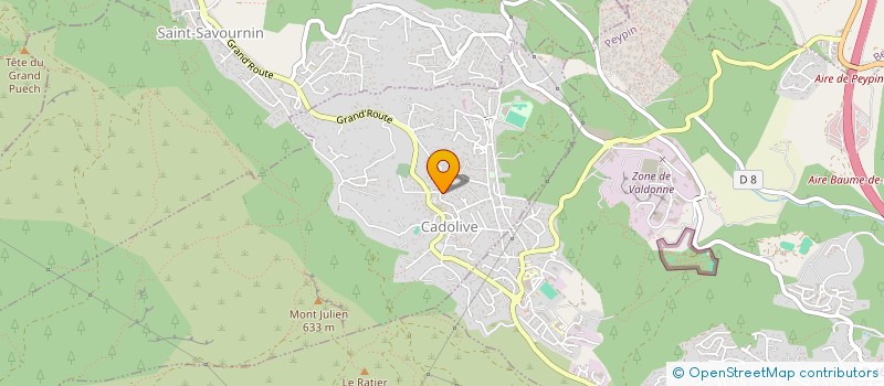 localisation de l'entreprise MONSIEUR LOIC PELEGRI  MONTFROC