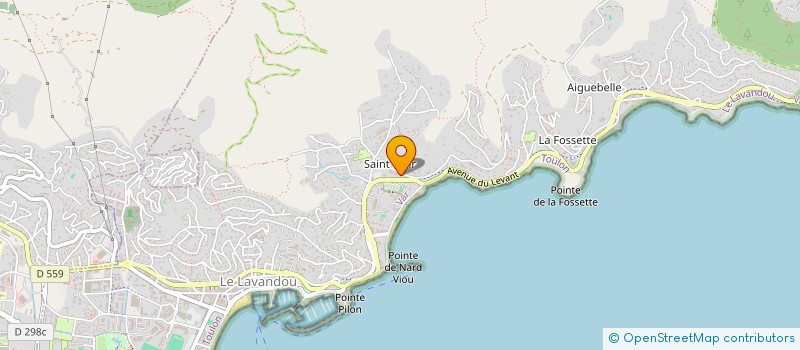 localisation de l'entreprise MONSIEUR LOIC PELLEGRIN à LE LAVANDOU