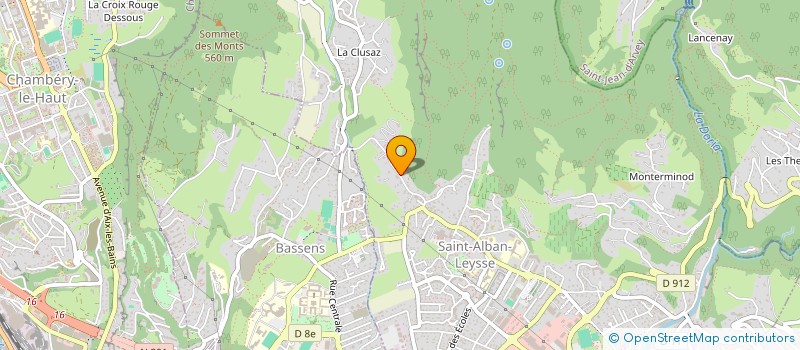 localisation de l'entreprise MONSIEUR LOIC PELLETIER  SAINT-ALBAN-LEYSSE