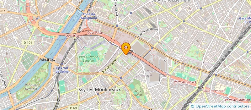 localisation de l'entreprise MONSIEUR LOIC PELTIER à ISSY-LES-MOULINEAUX