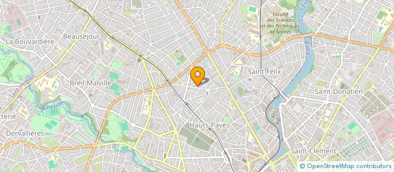 localisation de l'entreprise MONSIEUR LOIC PENANHOAT à NANTES