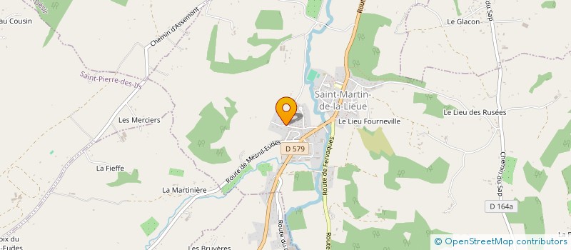 localisation de l'entreprise MONSIEUR LOIC PEOC'H  SAINT-MARTIN-DE-LA-LIEUE