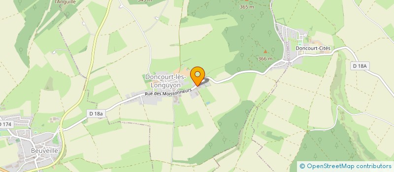 localisation de l'entreprise MONSIEUR LOIC PEPIN  DONCOURT-LES-LONGUYON