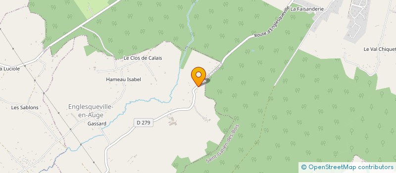 localisation de l'entreprise MONSIEUR LOIC PERCHEY  ENGLESQUEVILLE-EN-AUGE
