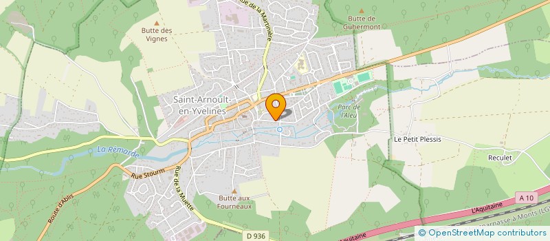 localisation de l'entreprise MONSIEUR LOIC PERDERAU  SAINT-ARNOULT-EN-YVELINES