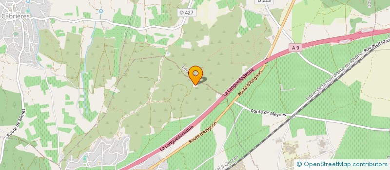 localisation de l'entreprise MONSIEUR LOIC PEREZ  BOUILLARGUES