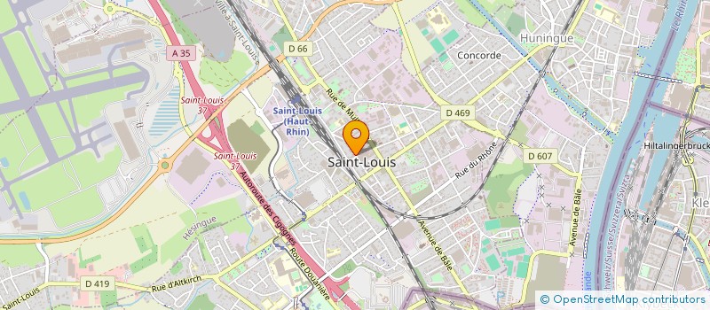 localisation de l'entreprise MONSIEUR LOIC PEREZ  SAINT-LOUIS