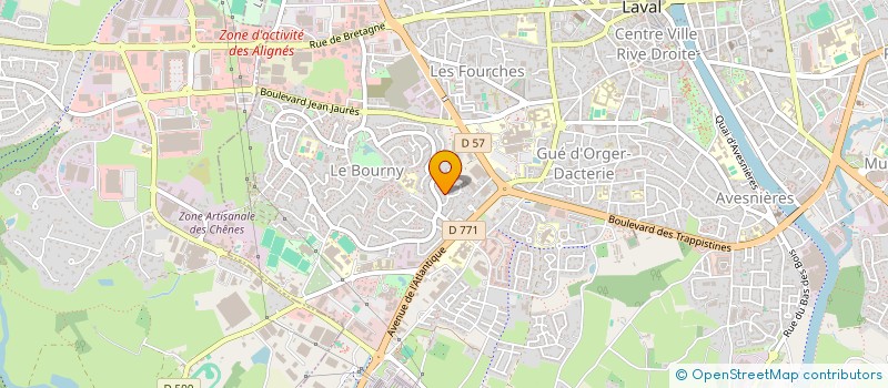 localisation de l'entreprise MONSIEUR LOIC PERIER à LAVAL